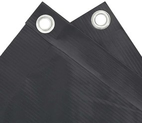 Tela de privacidade para varanda 500x120 cm PVC antracite