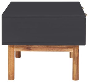 Mesa de centro 90x50x40 cm madeira de acácia maciça e MDF
