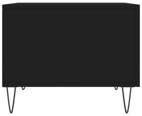 Mesa de centro 50x50x40 cm derivados de madeira preto