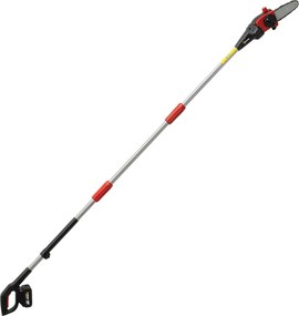 Outsunny Motosserra Elétrica Extensível 1,94-2,56 m com 2 Baterias de 4,0 Ah, Carregador Duplo Bloqueio e Lubrificação Automática | Aosom Portugal