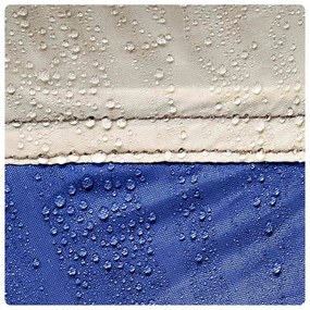 Tenda de festas impermeável azul ciano