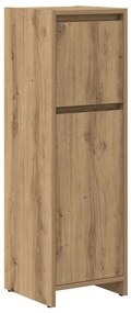 4 pcs móveis de casa de banho deriv. madeira carvalho artisiano