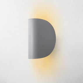 Lâmpada de Parede Heybe – Cinza – 17cm x 12cm x 13cm