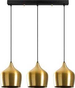 Candeeiro de Teto Dodo – Dourado – 72 x 22 cm