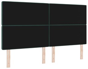Cabeceira com Botão de Cristal Tufted Verde Escuro 180 cm Veludo