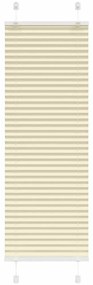 Creme Plissada Cega 50x150 cm Largura Tecido 49,4 cm Poliéster