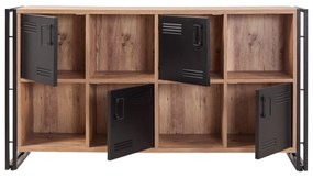 Console Cosmo – Atlantic Pine Black – 164x89x35 cm