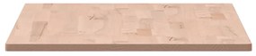 Tampo de mesa retangular 80x40x1,5 cm madeira de faia maciça