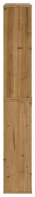 Móveis de apoio 6 pcs ODDA 40x24x79 cm pinho de madeira maciça