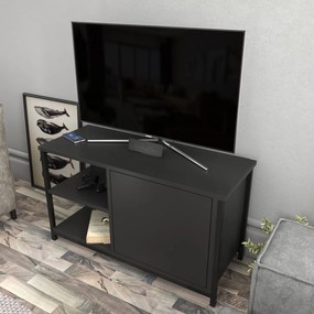 Móvel de TV Muskegon - Preto Antracite - 89,6cm x 35,3cm x 50,8cm