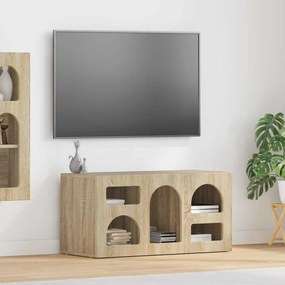vidaXL Gabinete para TV Carvalho Sonoma 80 x 35 x 40 cm