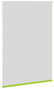 Persiana de enrolar 90x130 cm largura tecido 85,7 cm poliéster