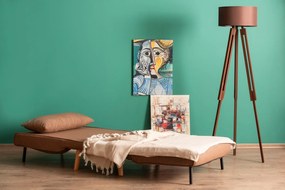 Sofá-Cama 1 Lugar Folde – Castanho – 180 x 80 cm