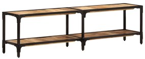 Móvel de TV 150x30x41 cm madeira de mangueira maciça