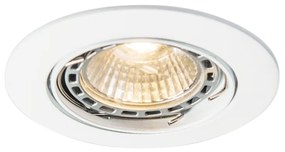 LED Foco de encastrar branco inclinável lâmpada-Wifi GU10 - EDU Moderno