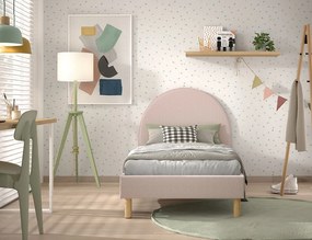 Cama Infantil MOON 90x200 + Estrado Rosa