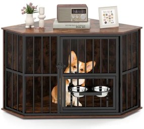 Cama ortopédica de espuma para cães, sofá para cães tamanho G com almofada de espuma em formato de ovo, 113 x 89 cm