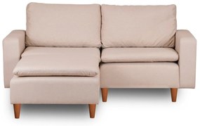 Sofá de Canto Lungo – Creme – 180 cm