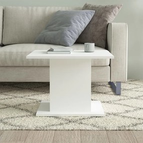 Mesa de centro 55,5x55,5x40 cm derivados de madeira branco