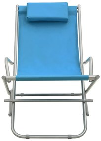 Cadeiras de baloiço 2 pcs aço azul