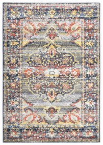 vidaXL Tapete 140x200 cm PP azul