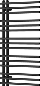 Mexen Neptun radiador de casa de banho decorativo 900 x 500 mm, 369 W, preto - W101-0900-500-00-70