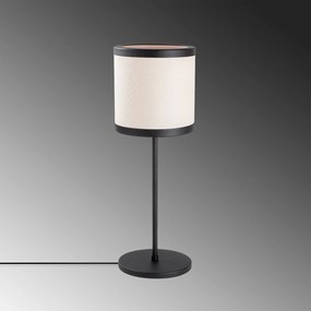 Candeeiro de Mesa Way – Preto e Branco – 18 x 18 x 52 cm