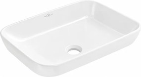 Mexen Nina lavatório embutido no tampo 51 x 33 cm, branco - 21665100