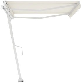 Toldo automático independente 450x300 cm cor creme