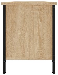 Móvel TV c/ portas 102x35x45cm deriv. madeira carvalho sonoma