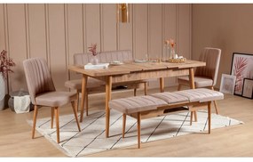 Cadeira Vina – Atlantic Pine Stone – 47x89x46 cm