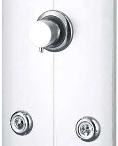 Coluna de duche 25x43x110 cm prateado