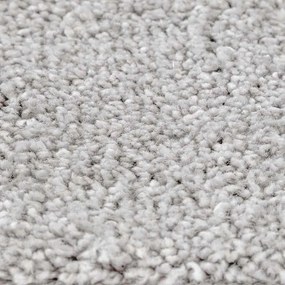 Tapete Shaggy com Fundo de Látex Cinza 240x340 cm