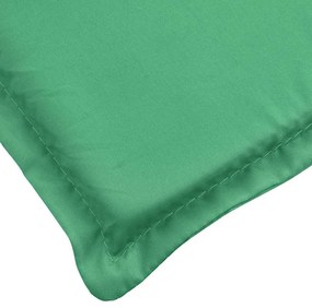 Almofadão p/ espreguiçadeira 186x58x4 cm tecido oxford verde