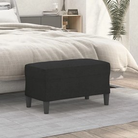 vidaXL Banco 70x35x41 cm tecido preto