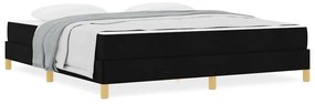 Cama Box Preto, Marrom 180 x 200 cm