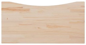 Tampo de secretária 110x55x2,5 cm pinho maciço