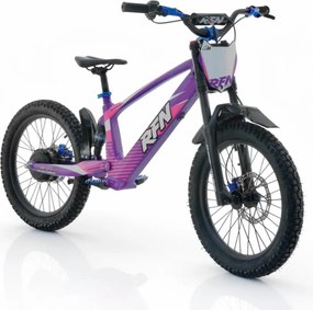 Bicicleta elétrica infantil sem pedais 750W 20" 36V 7.5Ah RXF EVO-RACING Roxa