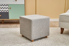 Pouffe Ranma Gabbana – Cream – 40 cm x 40 cm x 40 cm