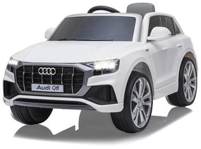 Carro elétrico infantil bateria 12V Audi Q8 Branco