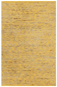 vidaXL Tapete artesanal em juta amarelo e natural 160x230 cm
