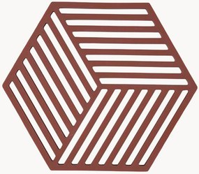 Bases para copos em silicone Hexagon, conjunto de 2