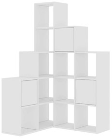 Secretária de Estudo e Estante Extra – Carvalho e Preto – Secretária: