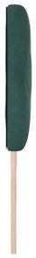 Cabeceira Blocos de Diamante Veludo Verde Escuro 180 cm