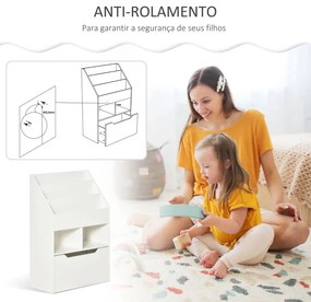 Estante Infantil Artur com Gavetão - Design Nórdico