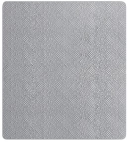 Colcha com relevo cinzenta 160 x 220 cm ALAMUT Beliani