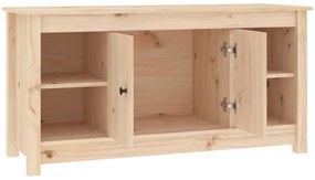 Móvel de TV 103x36,5x52 cm madeira de pinho maciça