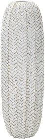 VASO FOLHA RESINA CM Ø 20X67