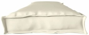 almofadas para palete para banco 2 pcs creme 180x40x8 cm tecido Oxford