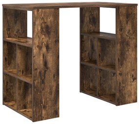 Mesa de Canto Carvalho Fumado Madeira Engenheirada Médio